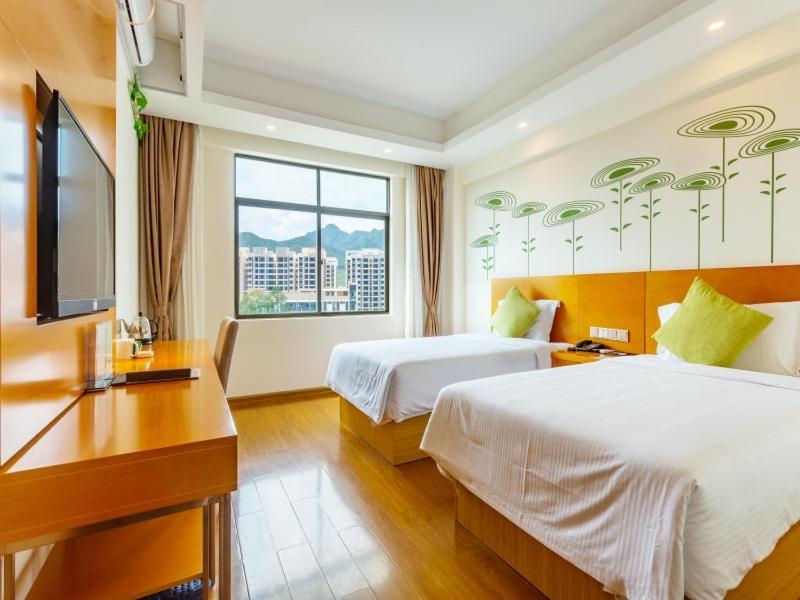 Greentree Alliance Sanya Jiyang District Yalongwan Road Hotel Eksteriør bilde